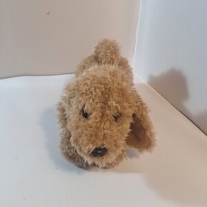 Gund  Barky Light Brown Puppy Dog Plush Stuffed Animal